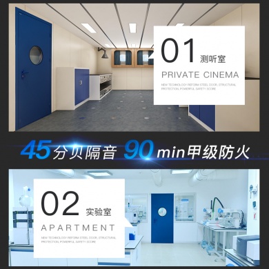 不銹鋼隔音門定制多少錢一個